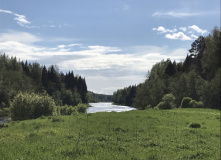 Северо-Запад, Русская деревня. На байдарках по реке Мста в Новгородской области