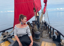 Карелия, Поход под парусами: в Кижи на бригантине