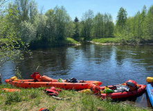 Северо-Запад, Сплав по реке Оять