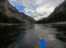 Сибирь, Восточный Саян: сплав по реке Диби и Ока Саянская на байдарках