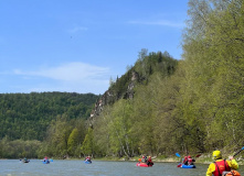 Урал, Майский сплав на Урале: реки Инзер и Лемеза на байдарках