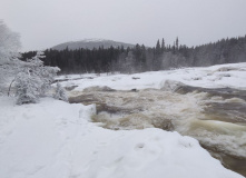 Карелия, По следам на снегу: Северная Карелия на снегоходах и лыжах с детьми