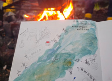 Карелия, Арт-поход по Ладожским шхерам на моторных лодках: пленэр на островах