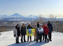 Камчатка, Горнолыжный лагерь на Камчатке: тепло земли и море снега