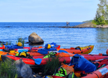 Северо-Запад, Сплав по реке Тихая с выходом в Ладогу