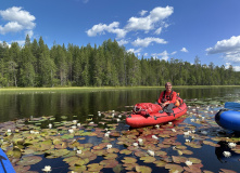 Карелия, Калга (Карелия): сплав на байдарках с выходом в Белое море