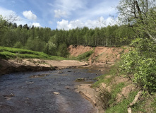 Северо-Запад, Русская деревня. На байдарках по реке Мста в Новгородской области