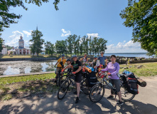 Северо-Запад, Дорогой новгородских купцов. Велопоход