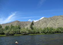 Сибирь, Тува, Западный Саян: по озеру Кара-Холь и реке Алаш на байдарках