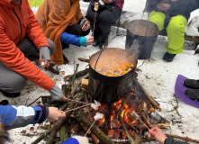 Подмосковье, Однодневный пеший поход English club - Goodbye, зима!