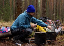 Подмосковье, English club в Мещере с ночевкой в приюте