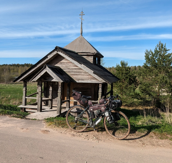 Северо-Запад, В Сяберский заказник на велосипеде
