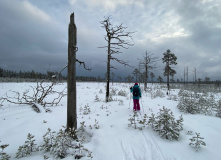 Северо-Запад, Зимний поход к Зеленодольским озерам