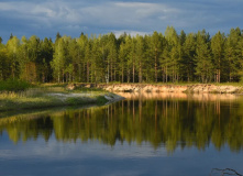 Центральный регион, Поход на байдарках по реке Лух с баней - в дебри Нижегородской области