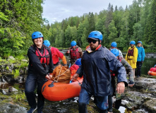 Карелия, Сплав по Верхней Шуе на байдарках