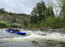 Урал, Байдарки на Урале : майский сплав по реке Сакмара