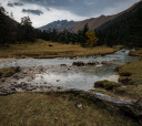 Кавказ, Десятиозерье: трекинг к высокогорным озерам долин Аксаута и Марки (разведка)