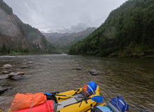 Сибирь, Восточный Саян: сплав по реке Диби и Ока Саянская на байдарках