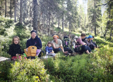 Карелия, У самого Полярного Круга: в нацпарк Паанаярви с детьми