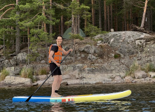 Карелия, Скалолазание и байдарки для всей семьи на острове Койонсаари