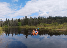 Подмосковье, Сплав на байдарках по реке Днепр