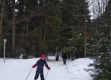 Северо-Запад, Моя первая лыжня. Золотая долина и Еловые холмы с детьми