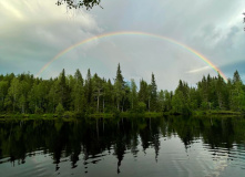 Карелия, Молодёжный сплав по реке Писта (Пистайоки) на катамаранах