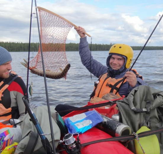 Сплав и рыбалка на Умбе(с выходом в Белое море). Рыболовный маршрут