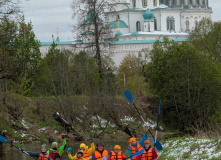 Подмосковье, Однодневный сплав по реке Истра с экскурсией в Ново-Иерусалимском монастыре