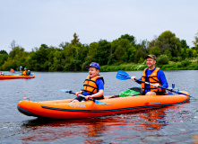 Подмосковье, Семейный поход на байдарках с автосопровождением «Берег Клязьмы и Драконы»