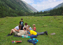 Кавказ, Гвандра. Горные треккинги для взрослых и детей (в палатках)