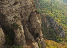 Крым, Горы и море южного берега Крыма