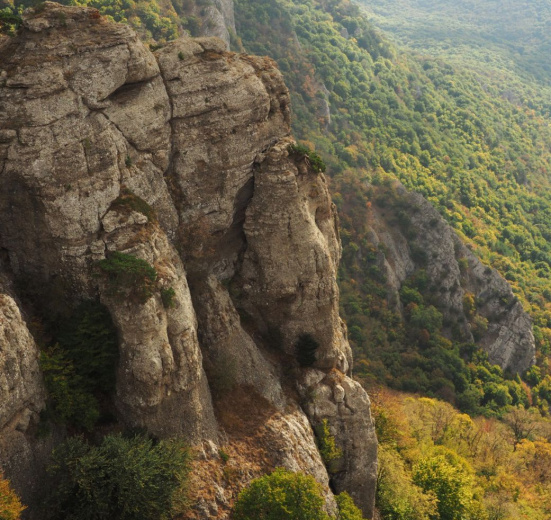 Крым, Горы и море южного берега Крыма