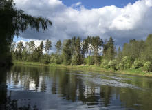 Северо-Запад, Русская деревня. На байдарках по реке Мста в Новгородской области