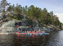 Карелия, Красоты Карелии - Куркиёки, Койонсаари, Кирьяж с детьми