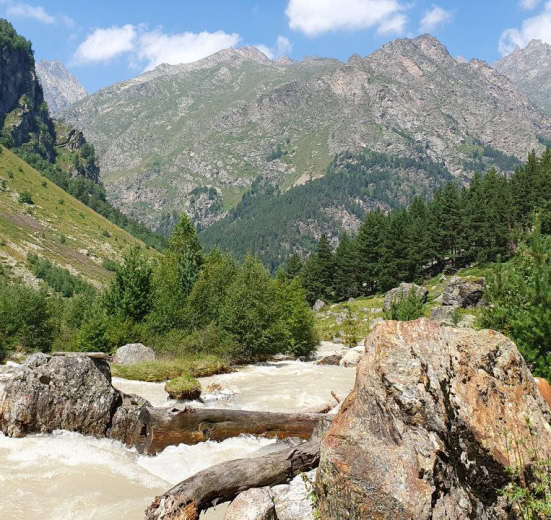Гвандра. Горные треккинги для взрослых и детей (в палатках)