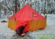 Северо-Запад, Лыжный поход «Дорога жизни» с ночевкой в шатре