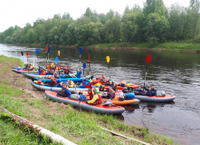 Северо-Запад, Сплав по реке Оять