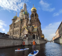 Северо-Запад, SUP прогулка по Питеру к храму Спаса на Крови