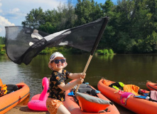 Подмосковье, Семейный поход со сплавом на байдарках "Солнечный сплав"