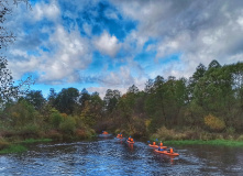 Подмосковье, Сплав на байдарках по реке Судогда - жемчужине Мещёры