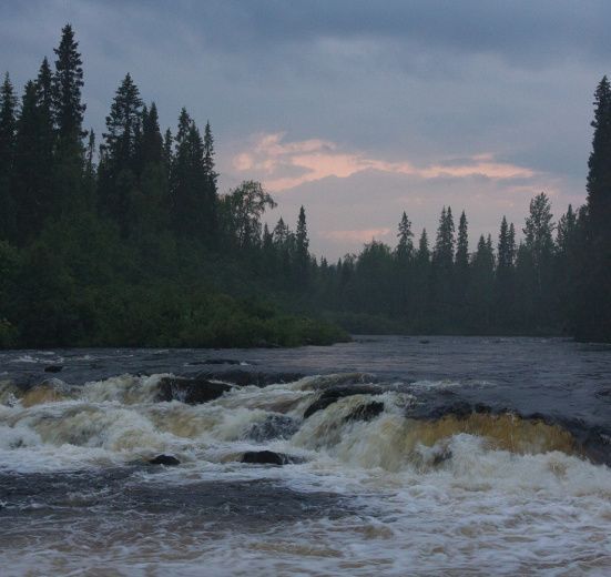 Сплав по реке Тумча на байдарках