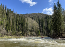 Урал, Майский сплав на Урале: реки Инзер и Лемеза на байдарках