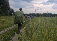 Подмосковье, Пеший поход через усадьбу Гуслица