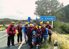 Сибирь, Тува, Западный Саян: по озеру Кара-Холь и реке Алаш на байдарках