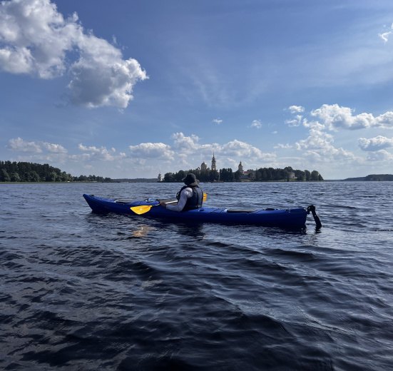 Селигерский экспресс: автономный поход на морских каяках