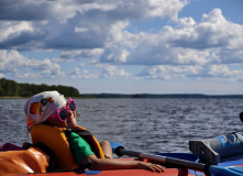 Северо-Запад, Вуокса на байдарках: маршрут №2 от Вещёво до Лосево