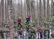 Подмосковье, Пеший поход в Сосновый Рай