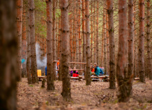 Подмосковье, Однодневный поход для всех "Выживание в лесу"