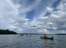 Подмосковье, Активный Каяк Кэмп на морских одноместных каяках